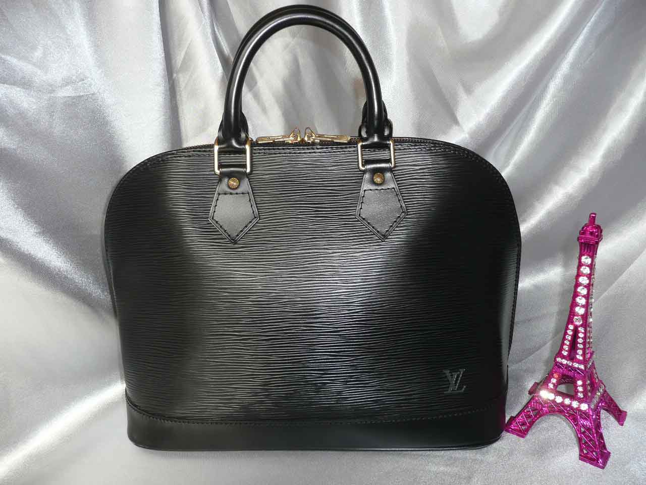 Louis Vuitton Alma cuir epi noir