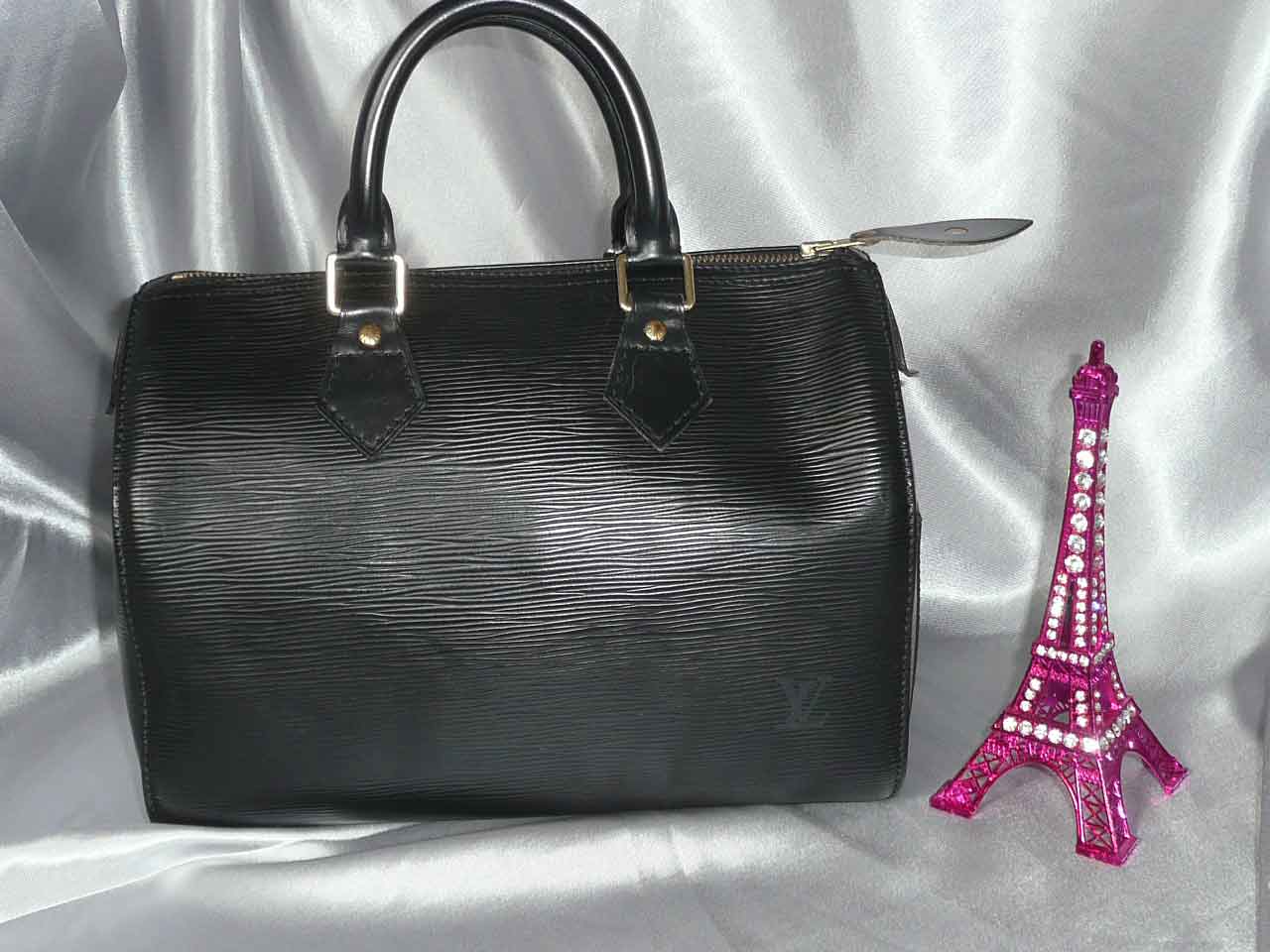 Louis Vuitton Speedy 30 Epi Noir - Speedy 25